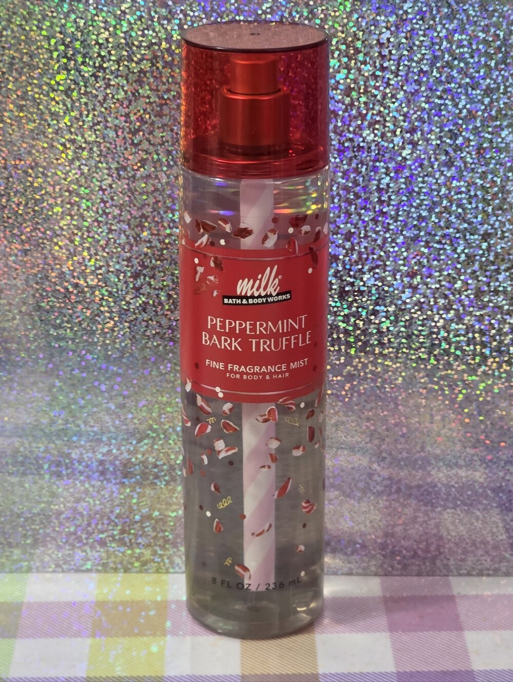 Bath & Body Milk Bar Peppermint Bark Truffle 6 Piece Body Care Gift Set NEW RARE - Picture 4 of 16